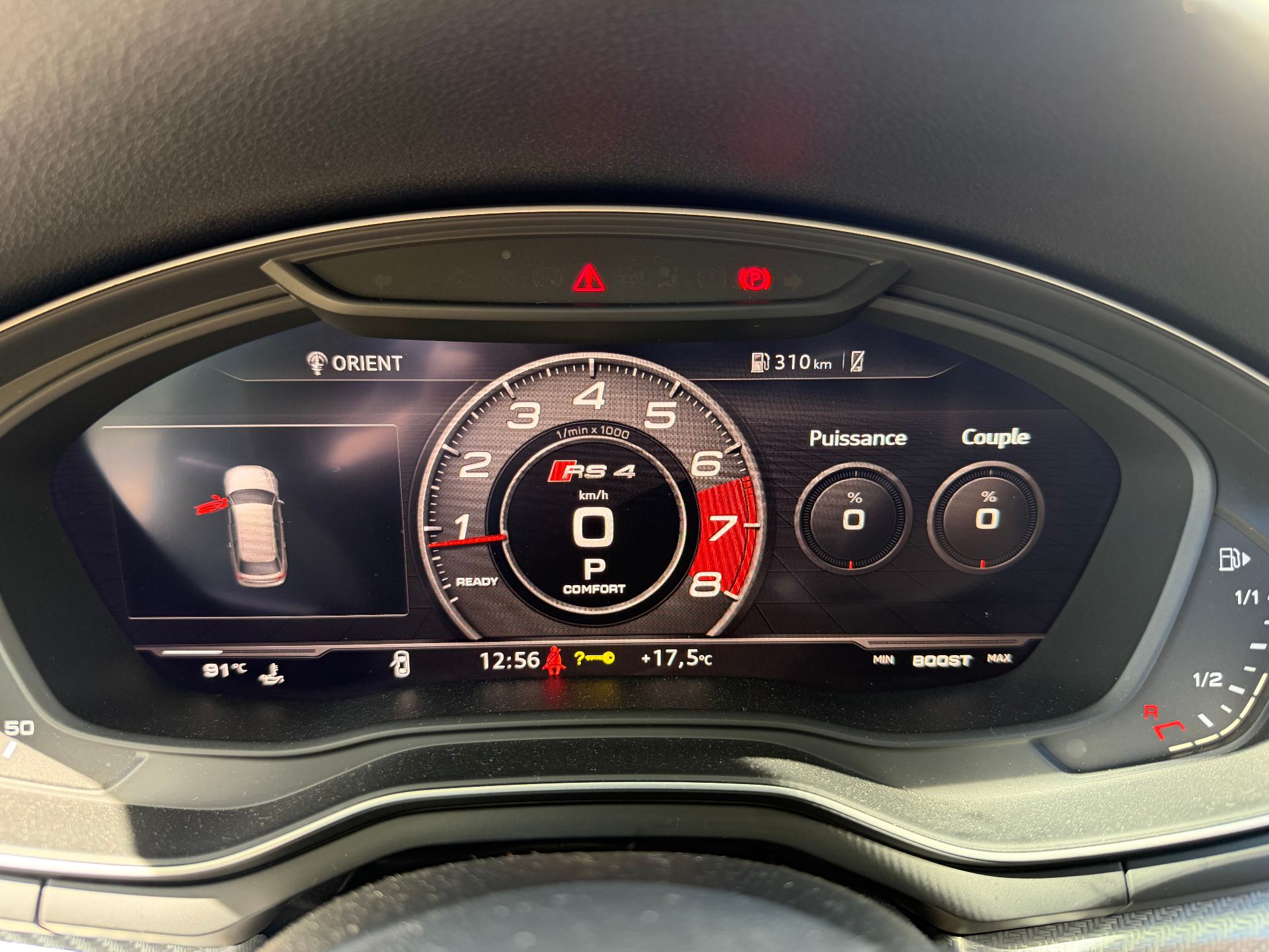 Audi RS4 Avant Quattro 2.9 TFSI V6 24V Tiptronic 8 450 cv Boîte auto