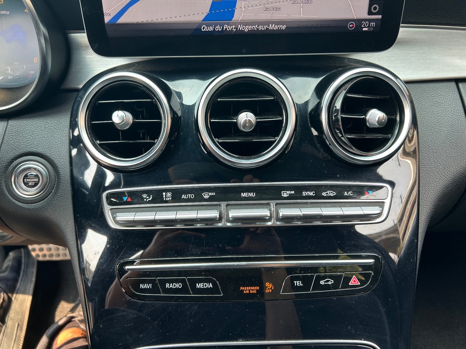 Mercedes-Benz Classe C 205) Berline 220 CDi 2.0 CDI 16V 9G-TRONIC BlueTEC 194 cv Boîte auto