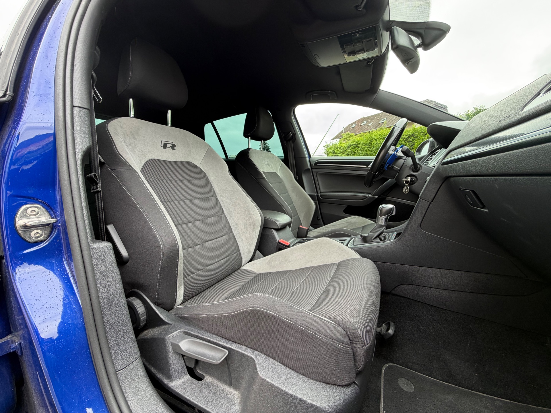 Golf 7 R bleu
