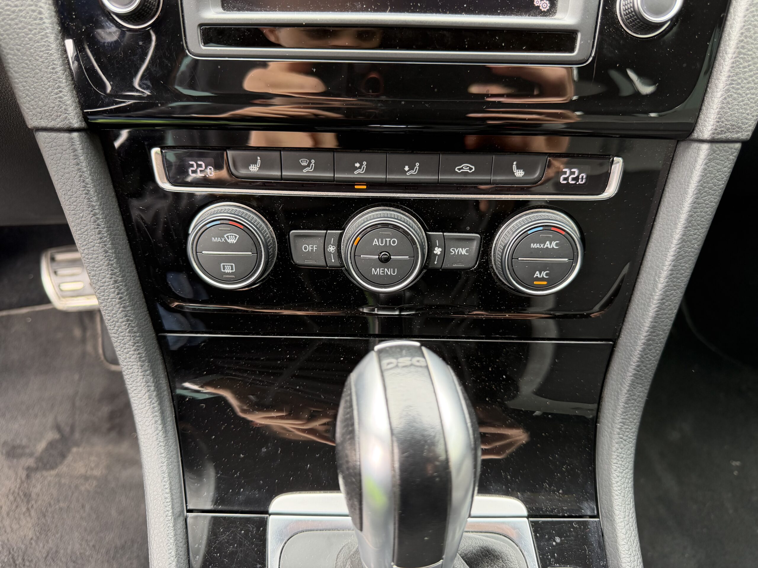 Golf 7 R bleu