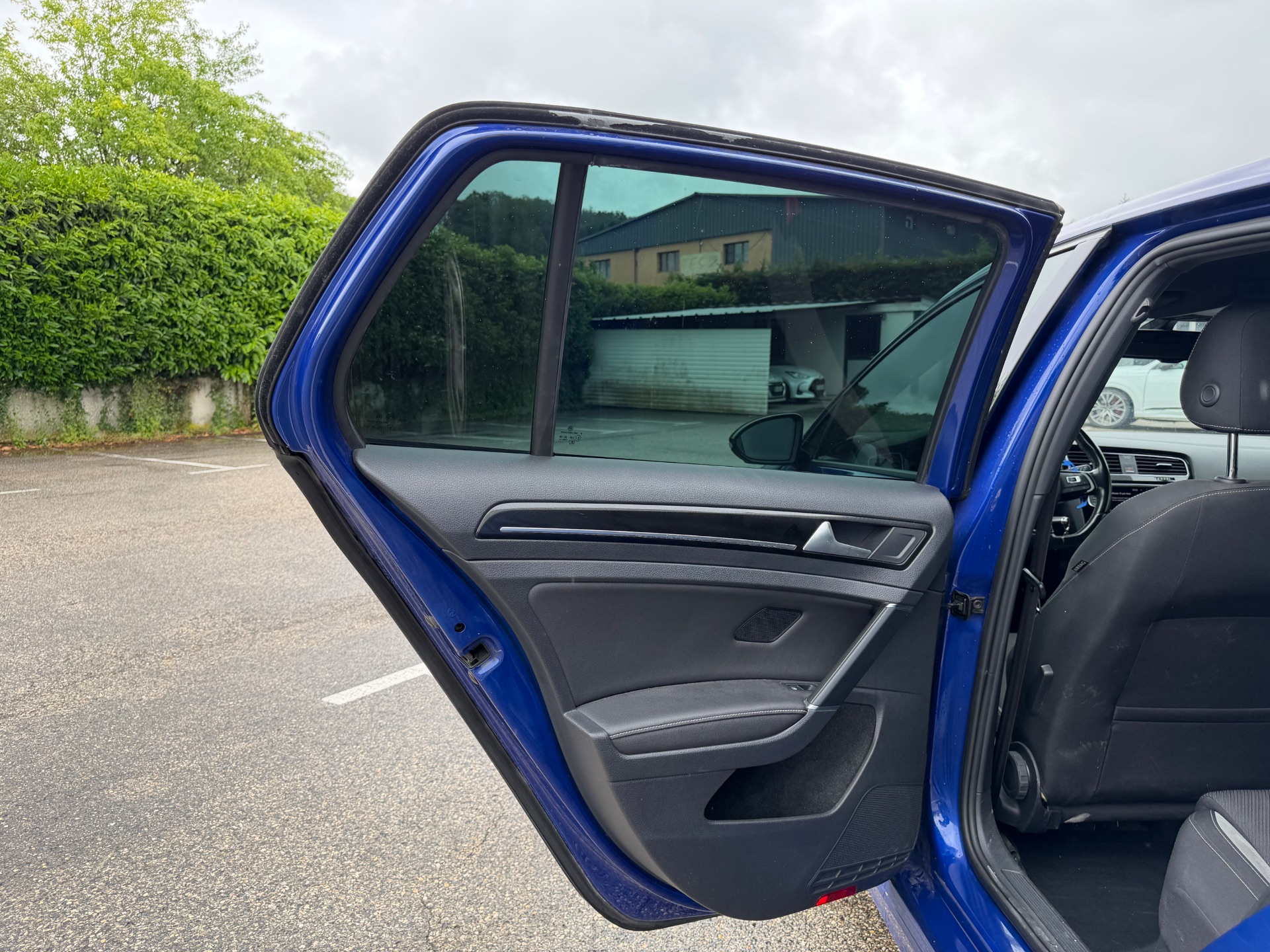 Golf 7 R bleu