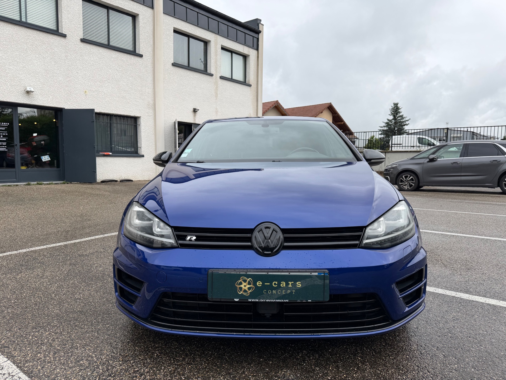 Golf 7 R bleu