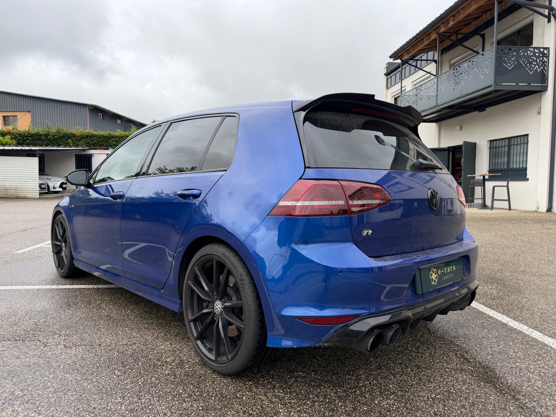 Golf 7 R bleu