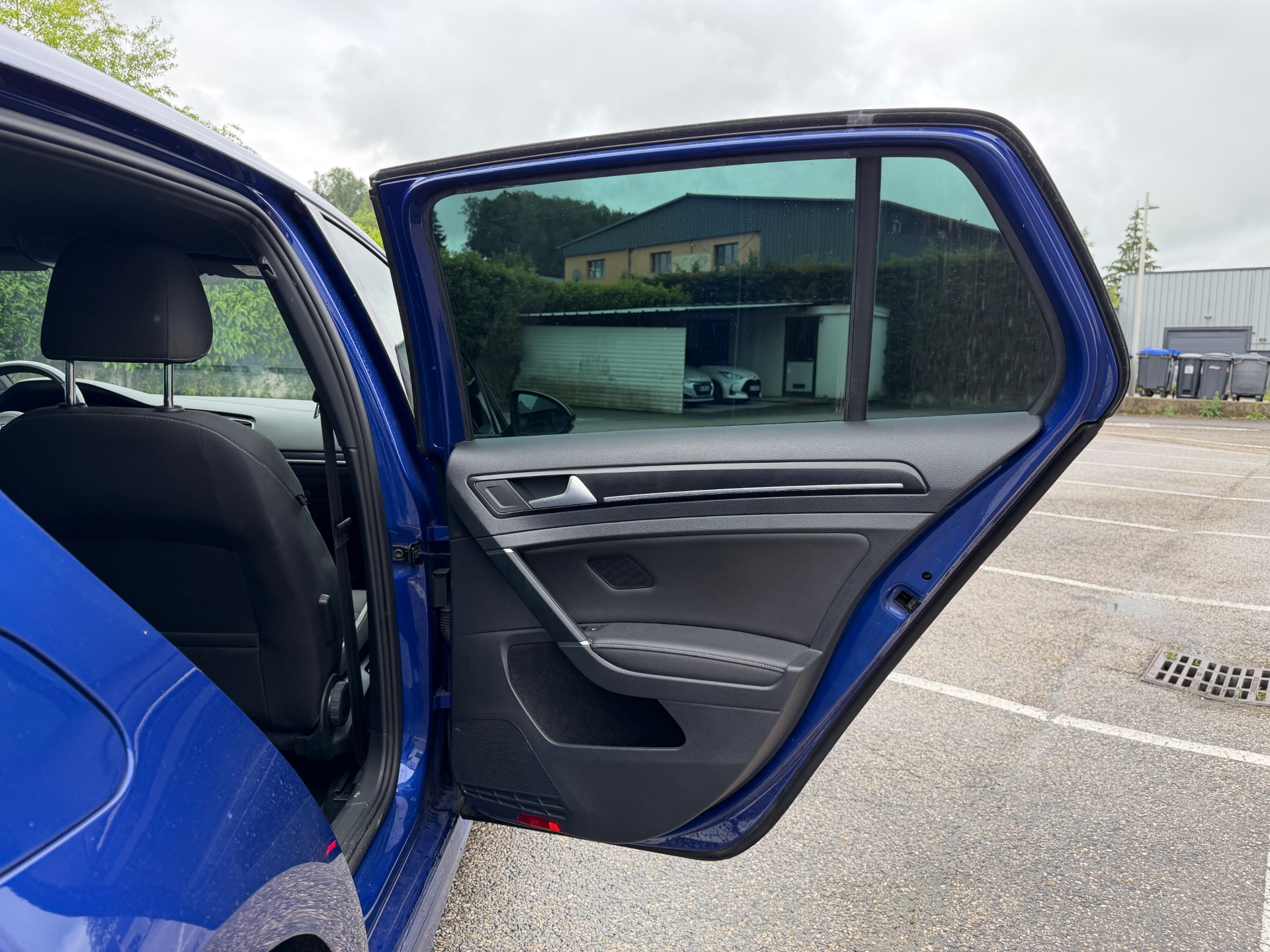 Golf 7 R bleu