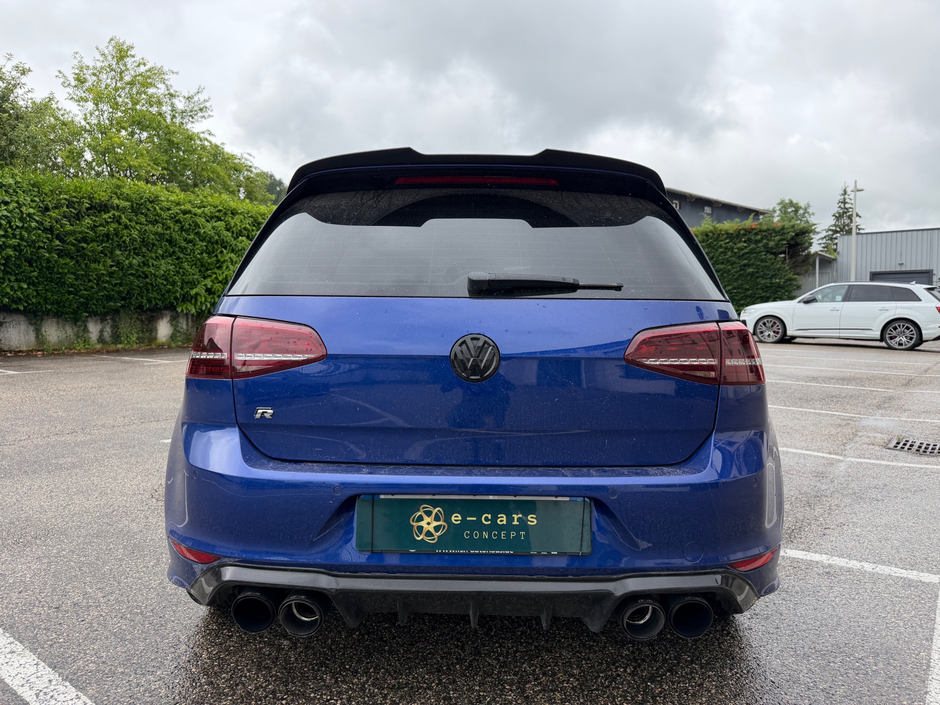 Golf 7 R bleu