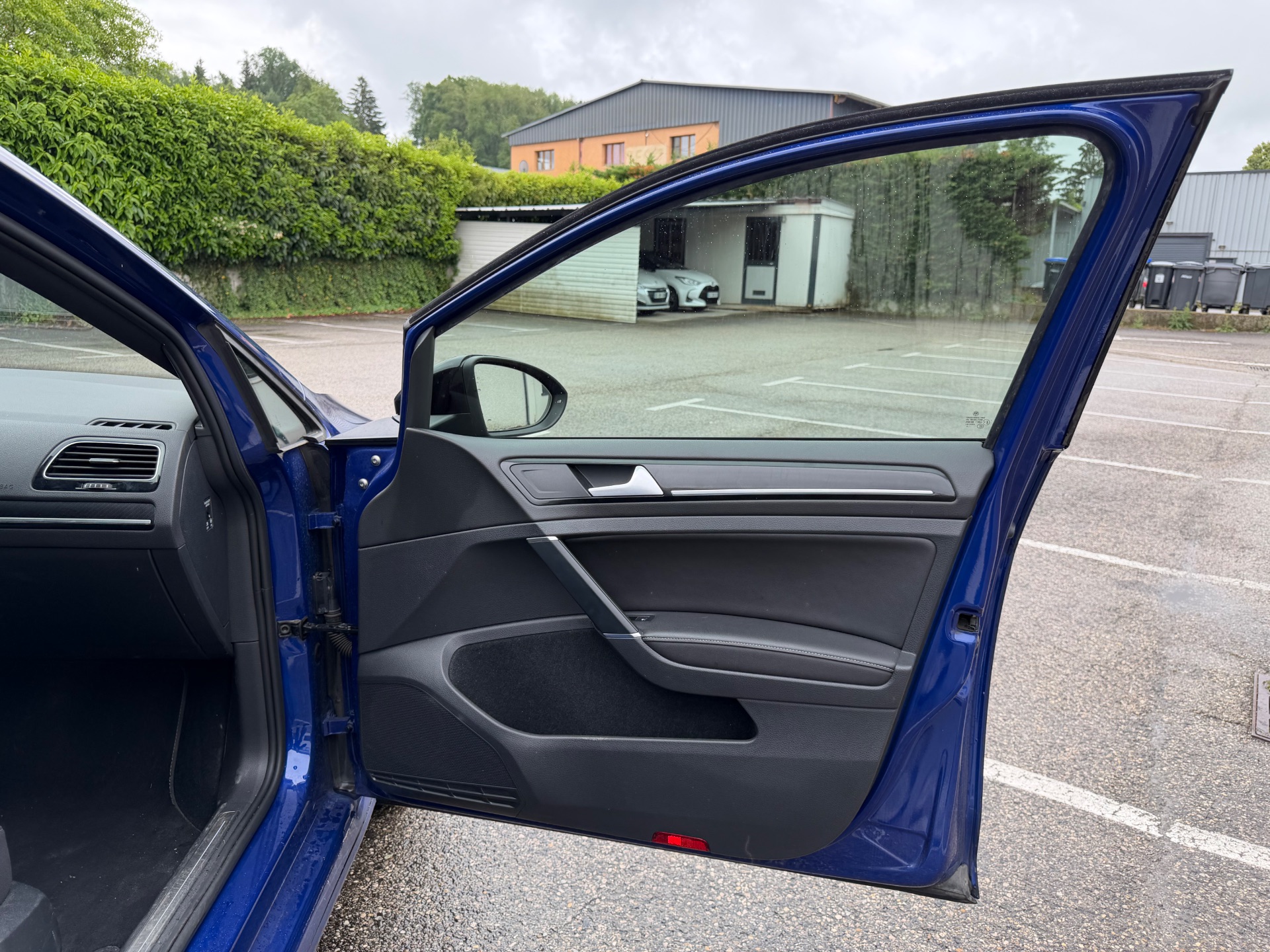 Golf 7 R bleu