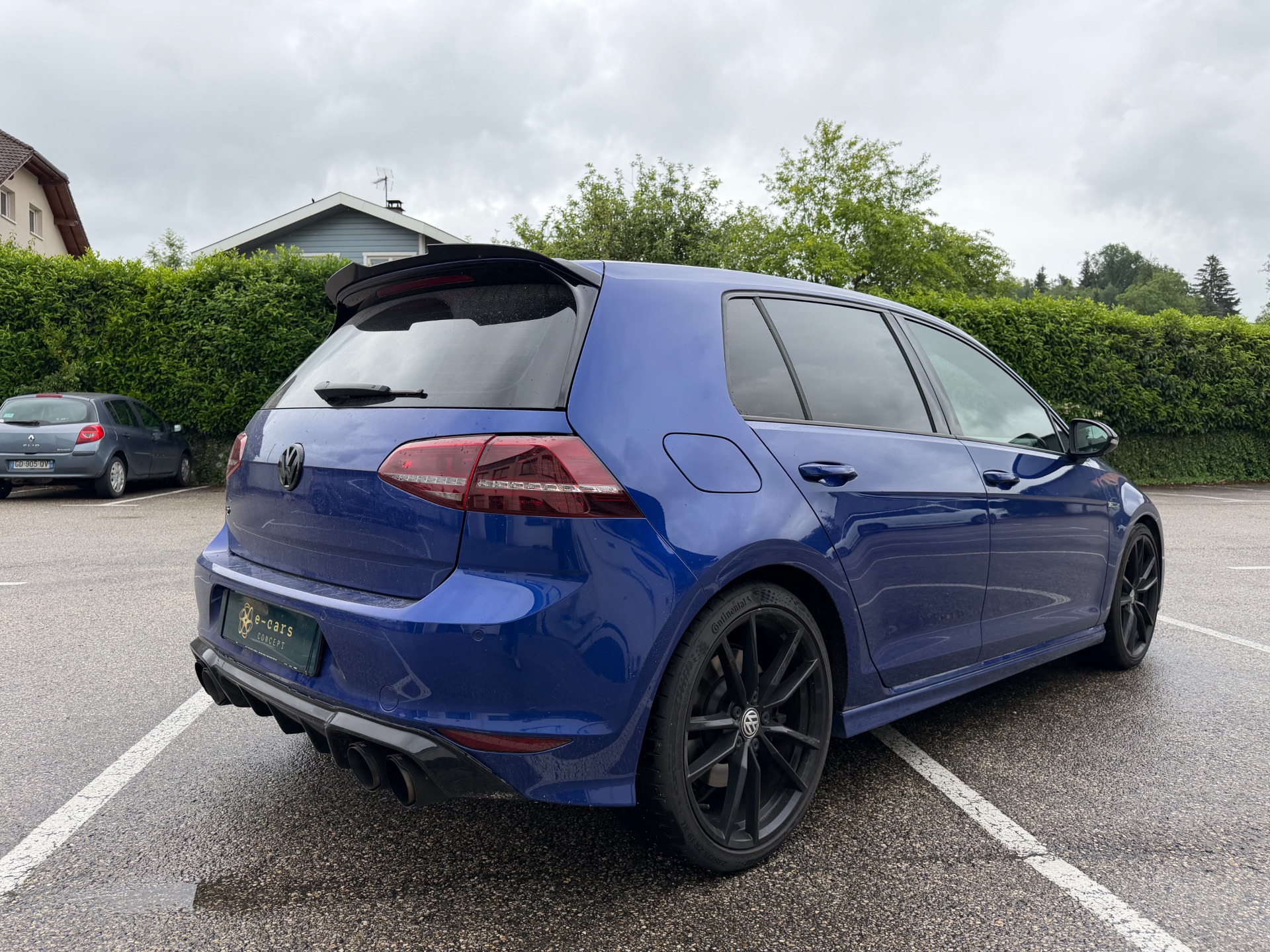 Golf 7 R bleu