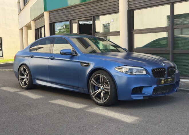 BMW M5 “Frozen Blue”