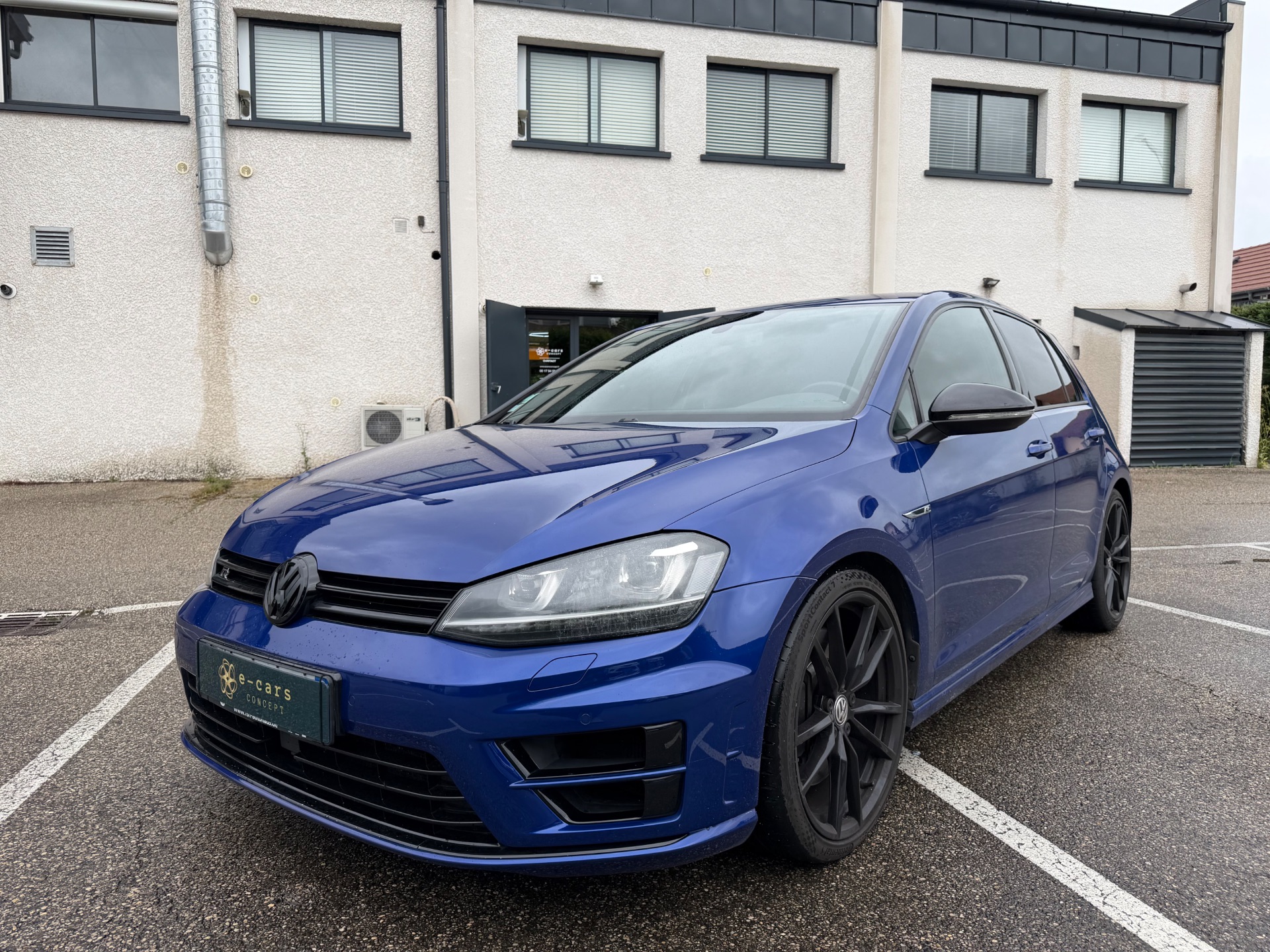 Golf 7 R bleu