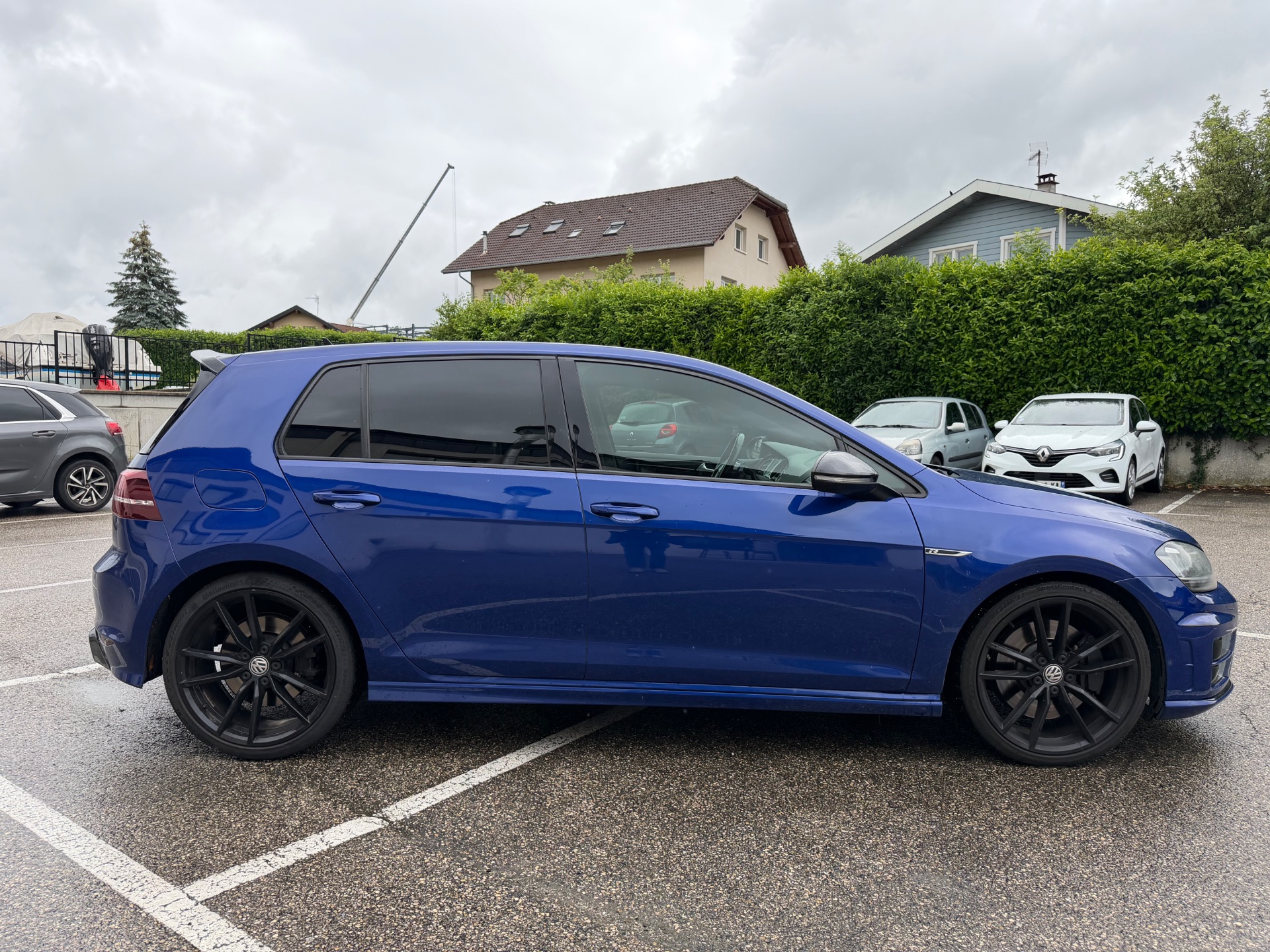 Golf 7 R bleu