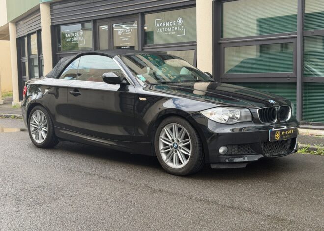 BMW Serie 1 Cabriolet 125i 3.0 218ch “Sport Design”