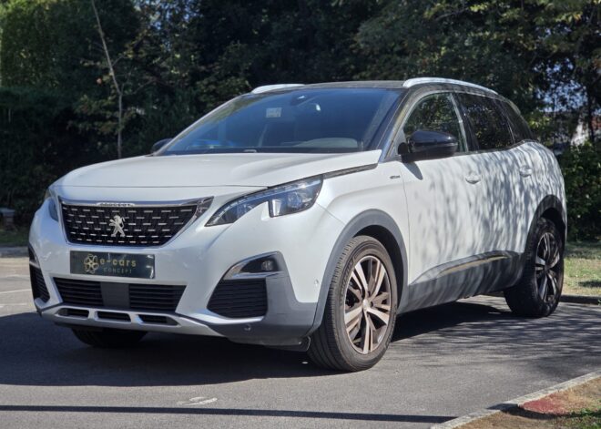 PEUGEOT 3008 – 1.2 PureTech 130ch BVM6 Finition GT LINE