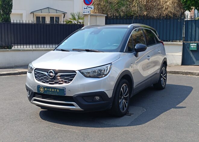 Opel crossland X 12 Turbo 110 cv boîte auto