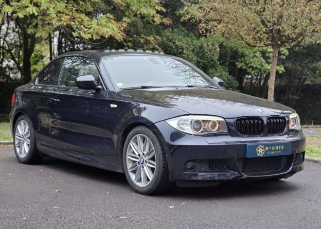 BMW SÉRIE 1 COUPÉ E82 – 125i 3.0 L6 218ch BVA6 Finition M SPORT