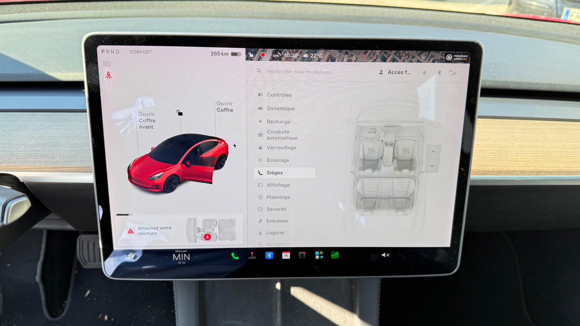 Tesla 3 Électrique RWD 325ch Standard Range Plus